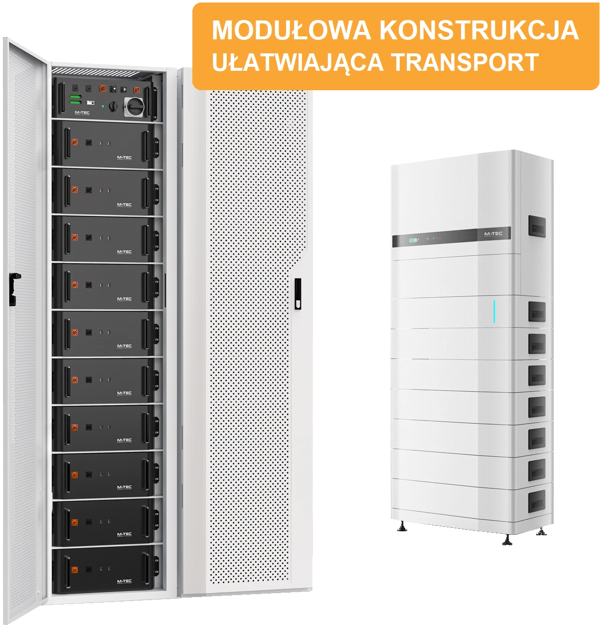 modułowa konstrukcja Energy-block i energy-butler firmy M-TEC
